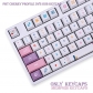 Memphis 104+21 Cherry MX PBT Dye-subbed Keycaps Set for Mechanical Keyboard GK61 64 68 87 96 980 104 108